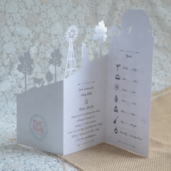 Handmade Cards Pop Ups 3D Laser Pop Up Customized Greeting Cards, Graduation Anniversary Wedding with Envelope for All Occasion