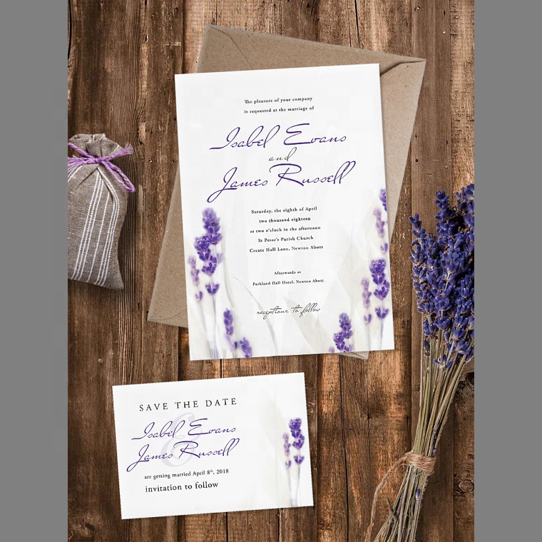 Custom Printing Wedding,Engagement,Bar Mitzvah Party Fold Invitate Cards,Pocket Invitation Card Set With Envelope&RSVP