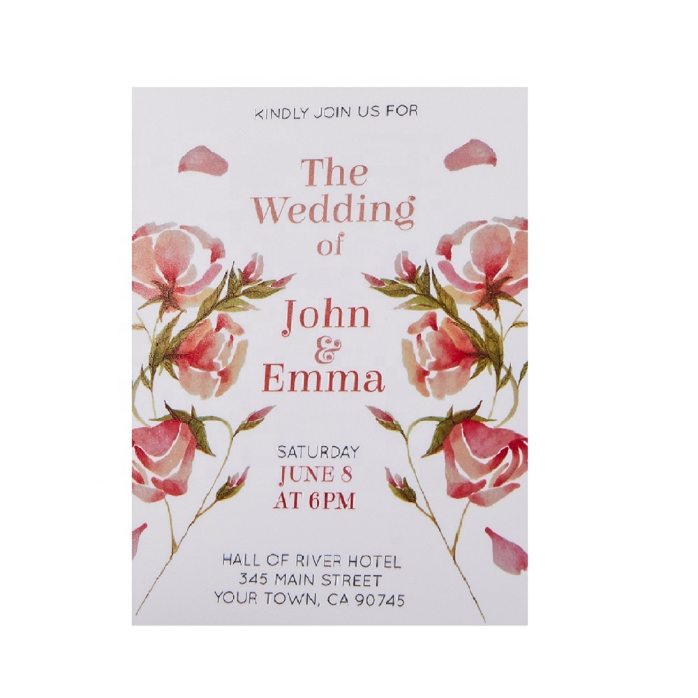 Luxurious acrylic invitation card with high quality for special wedding day for wedding/baby naming ceremony/anniversary banquet