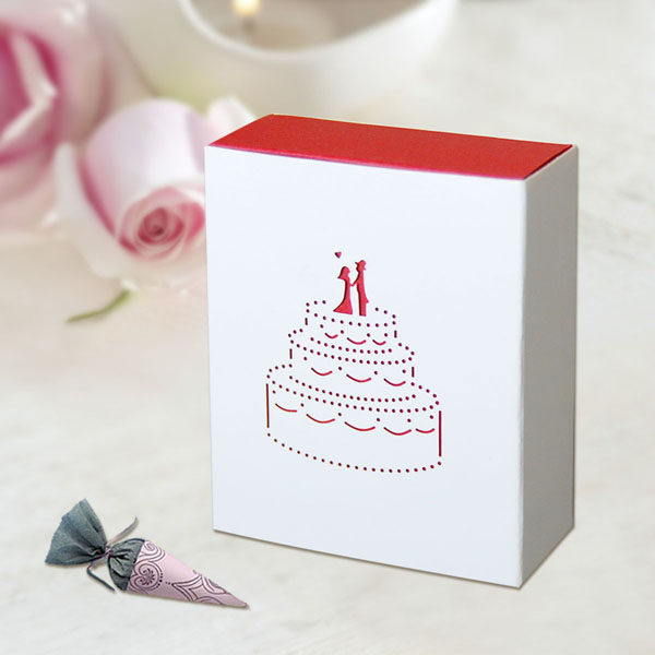 Mini Paper Laser Cut Gift Candy Box Wedding Hollow Candy Box for Wedding Bridal Shower Baby Birthday Hanukkah Graduation Party